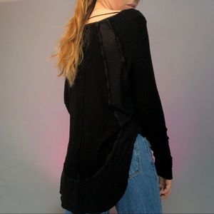 Free People We The Free V-Neck Long Sleeve